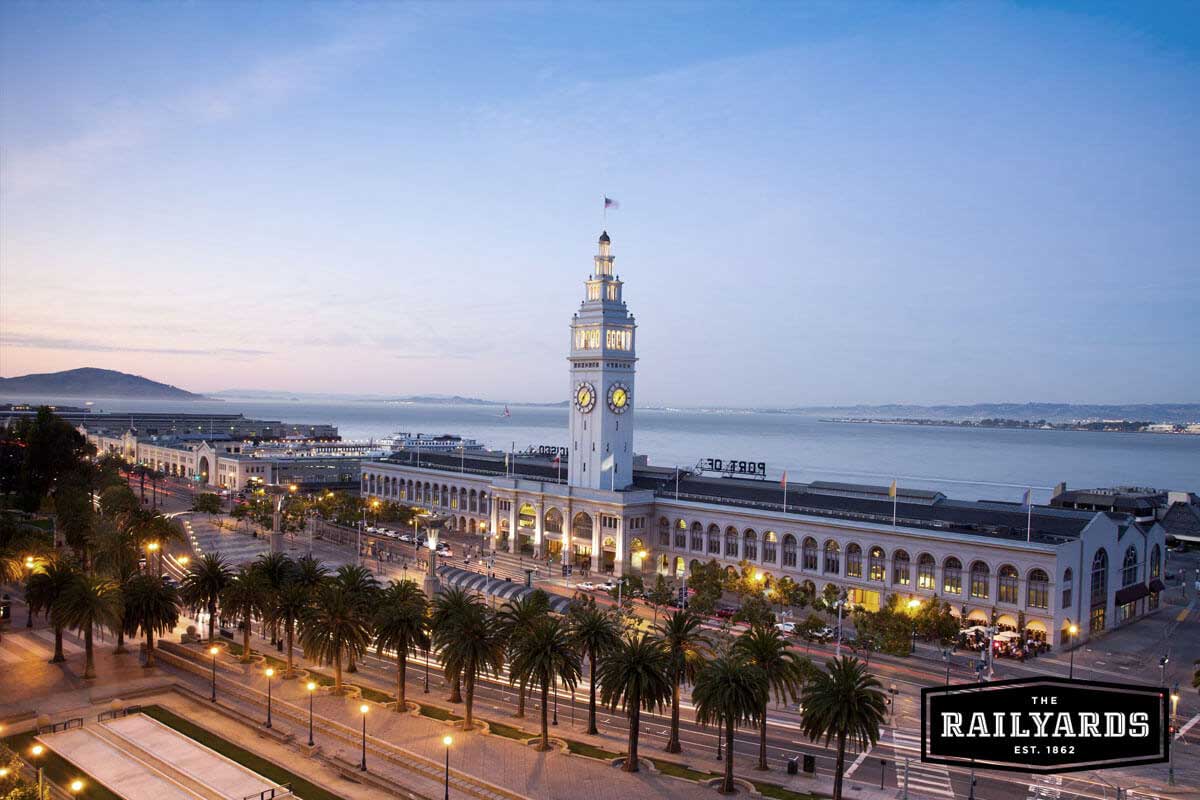 An image of the Ferry Building in San Francisco, one of 3 projects inspiring the Sacramento Railyards.