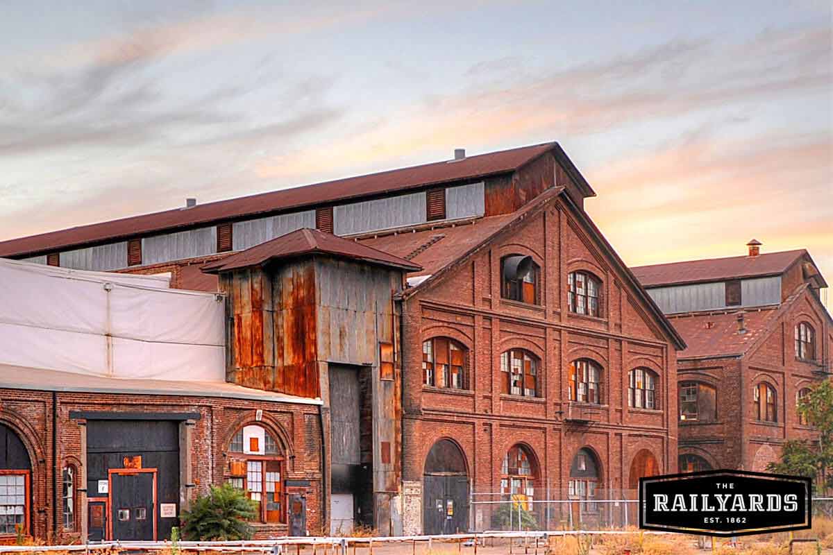 Sacramento plans to breathe new life into these 5 historic landmarks, including the central buildings at the Railyards, pictured here.