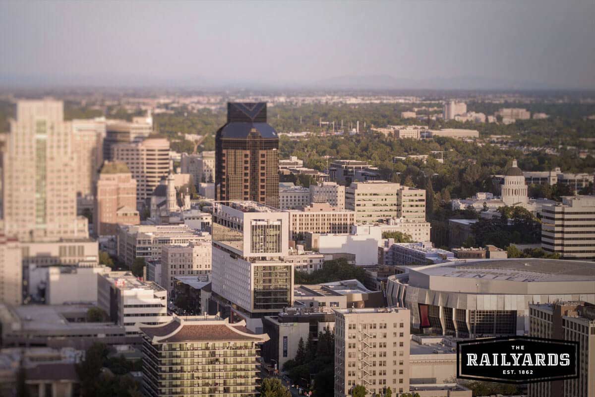 Image features the Sacramento skyline. Learn how the city plans to attract high-wage jobs.