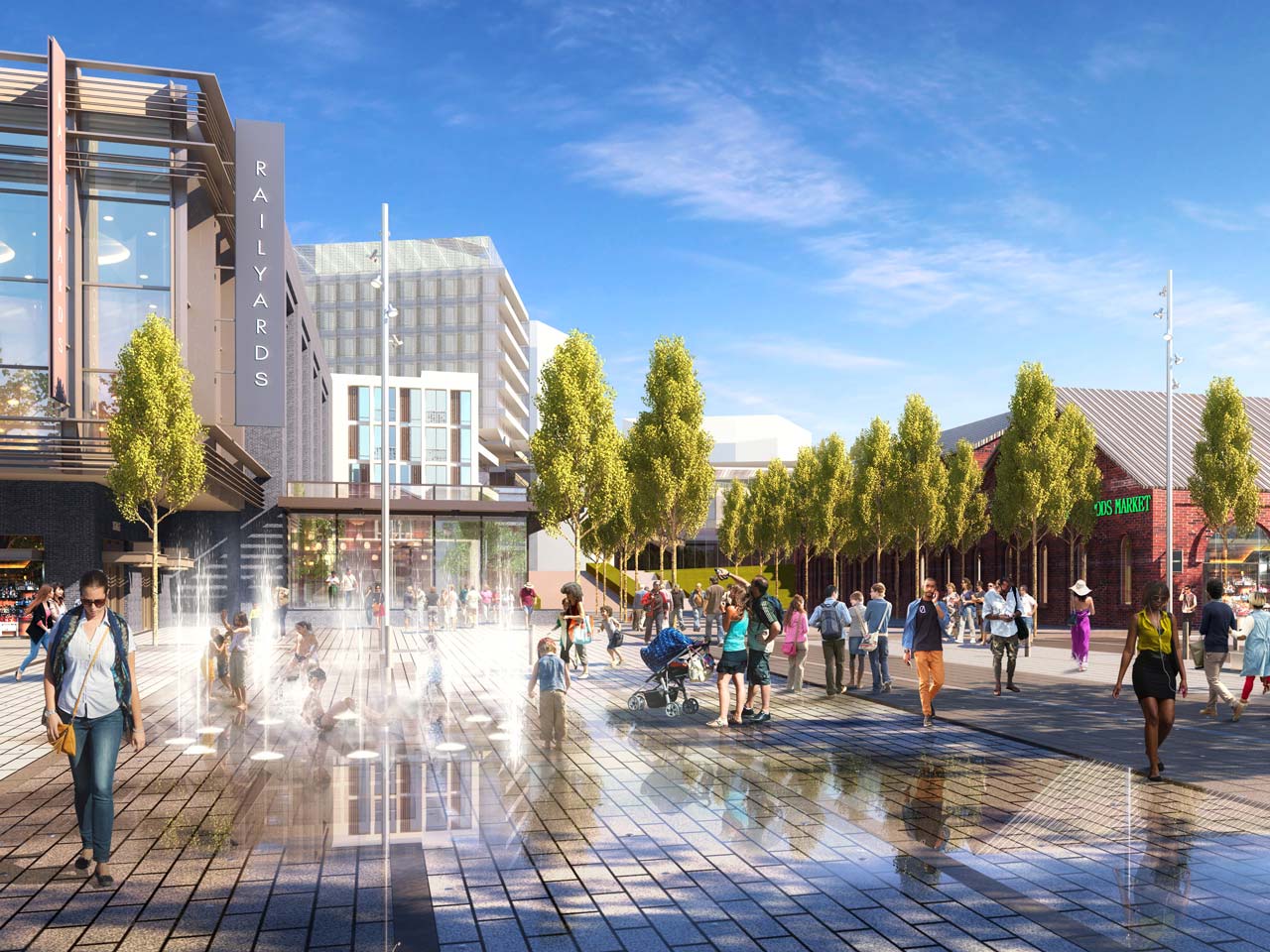 Renderings | The Railyards